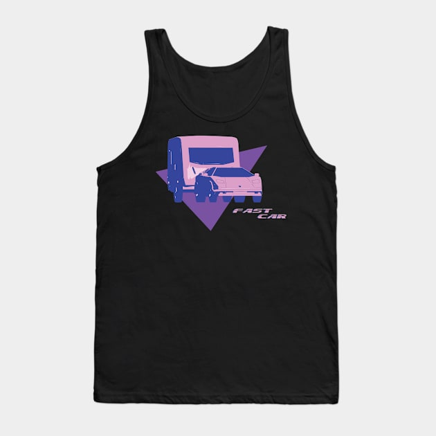 Fast Car!!!!!!!!!! Tank Top by RyanJGillDesigns